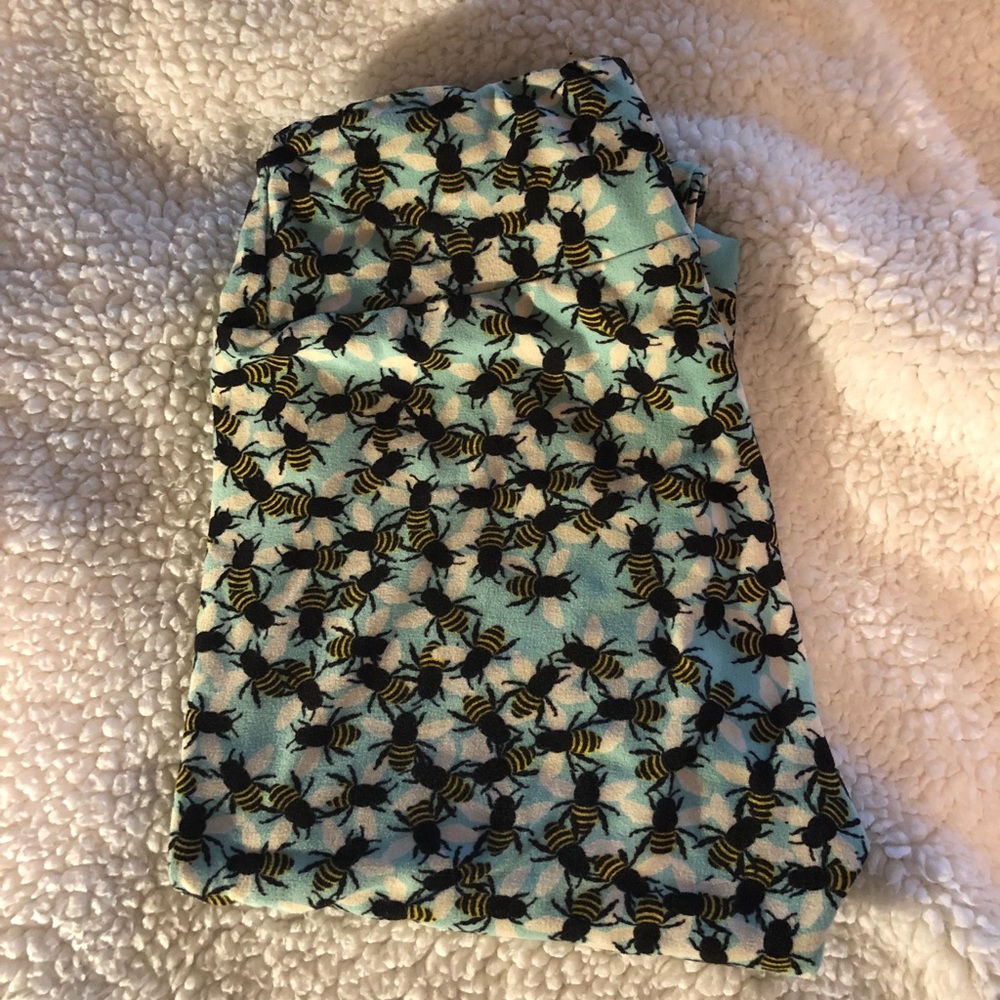 OS LuLaRoe Bee Leggings